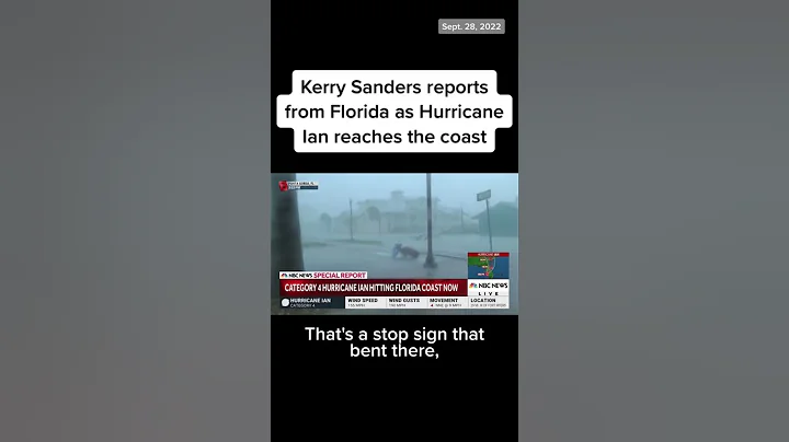 Kerry Sanders Reports From Florida As Hurricane Ia...