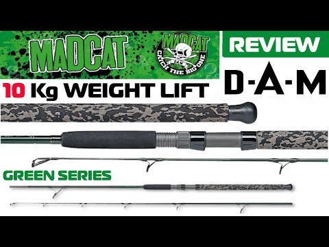 DAM MADCAT GREEN SERIES  CARBON SPINNING ROD