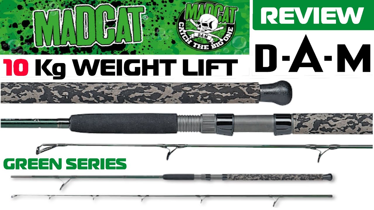 DAM MADCAT GREEN SERIES, CARBON SPINNING ROD REVIEW