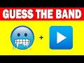 Guess the Band by Emojis Quiz