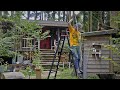 Digging a water well and pickling cucumbers. / Daily work around my cabin