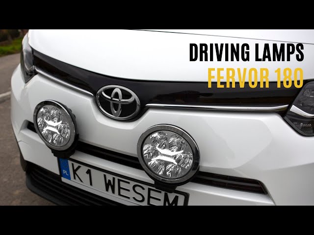 FERVOR 180 - energy-saving LED driving lamp with a LED from WESEM company -  YouTube