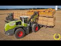 Claas Torion 1914 | 3 X Krone BigPack 1290 HDP II | AgrarLohn Müritz | Strohernte