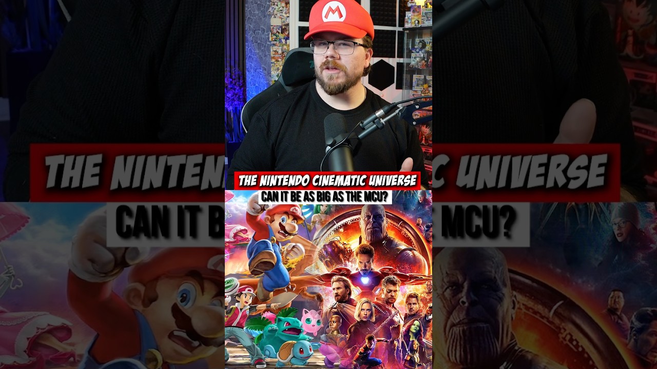 Why Nintendo Cinematic Universe RIVALS the MCU! #supermariogalaxy