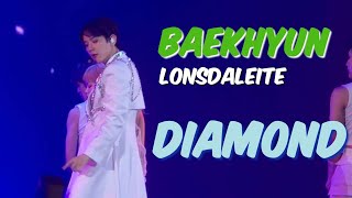 [4K] 240406 백현 호치민 콘서트💎 다이아몬드 💎 Baekhyun Lonsdaleite Ho chi minh Diamond
