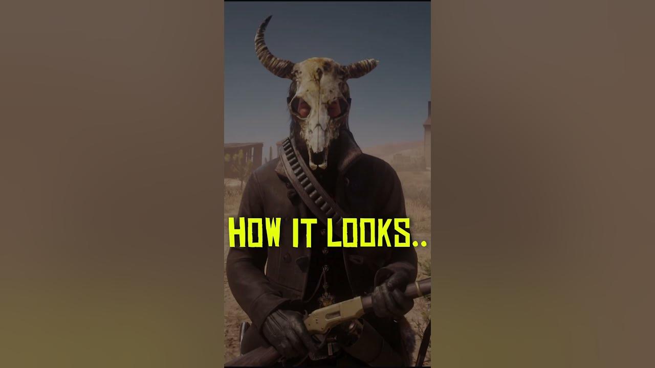 All LEGENDARY Masks Location in RDR2 shorts reddeadredemtion2 YouTube