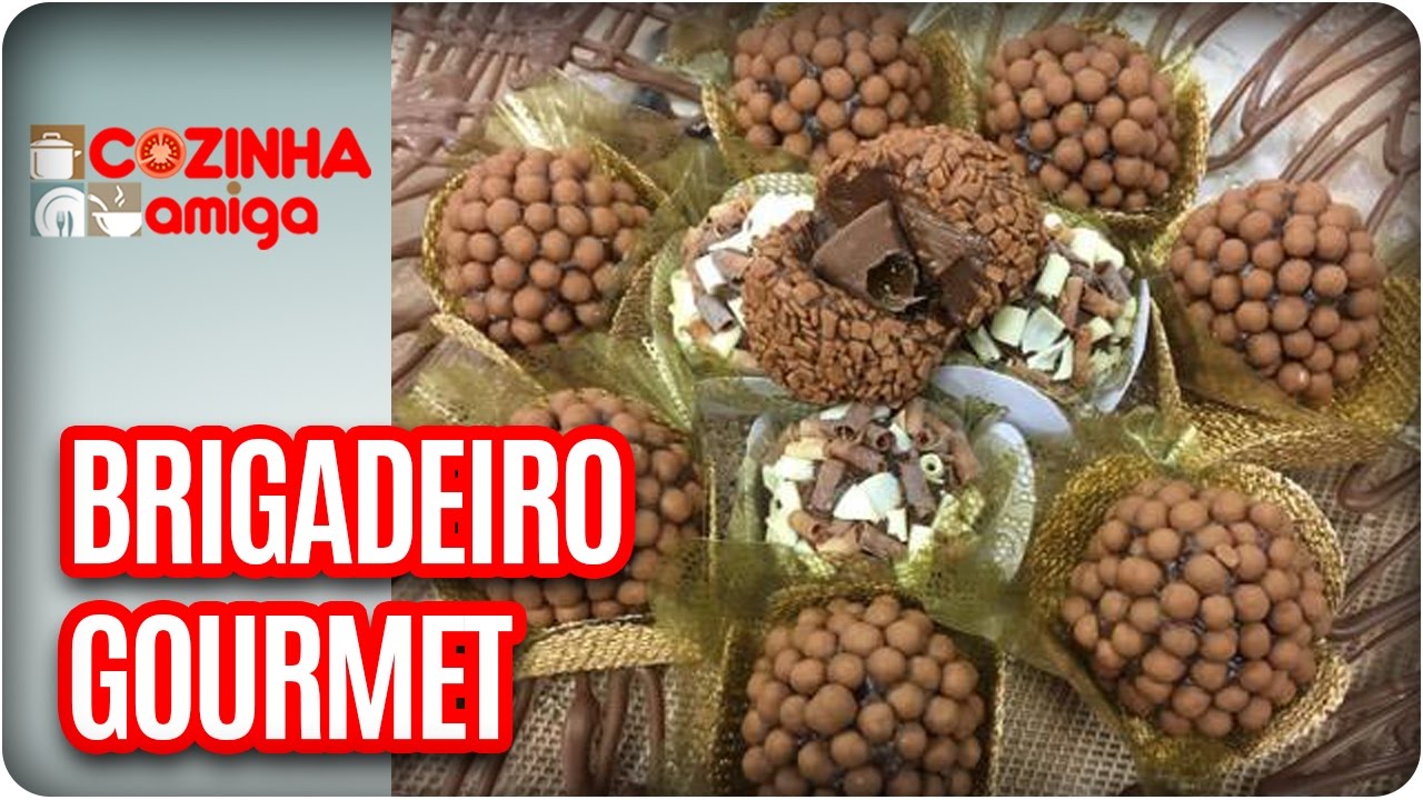 Brigadeiro Gourmet Licoroso - Chef Dalva Zanforlin | Cozinha Amiga (20/04/17)