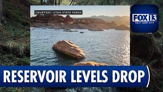 Utah's reservoirs and lakes show the seriousness of drought