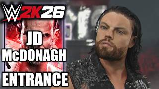 Wwe 2K26 Jd Mcdonagh Entrance Cinematic