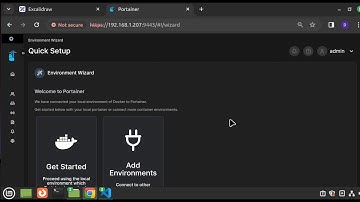 How to install Portainer on Debian server via docker compose file