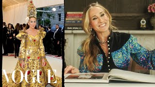 Sarah Jessica Parker Breaks Down 10 Met Gala Looks From 1995 to Now | Life in Looks | Vogue