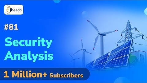 Security Analysis - Power System Security - Power System 3