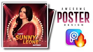 Sunny Leone Birthday CDP editing in PicsArt App | cdp editing | happy Birthday Poster Editing