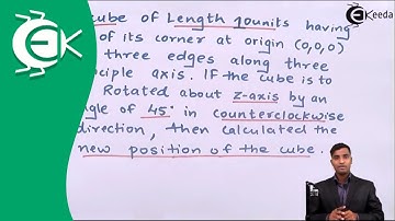 Problem 2 Based on  3D Transformation - 3D Transformation - Computer Aided Design
