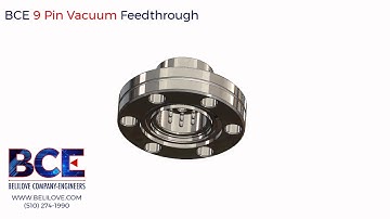 9 Pin Vacuum Feedthrough