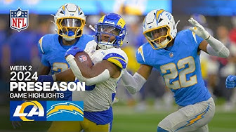 Los Angeles Rams vs. Los Angeles Chargers | 2024 Preseason Week 2 Game Highlights thumbnail