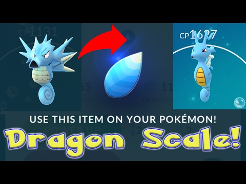 Видео: Pok Mon Go Dragon Scale - эволюционируйте Seadra в Kingdra и как получить Dragon Scale