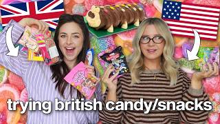 american tries british candy/sweets/snacks! (the good, the bad, & the UGLY)