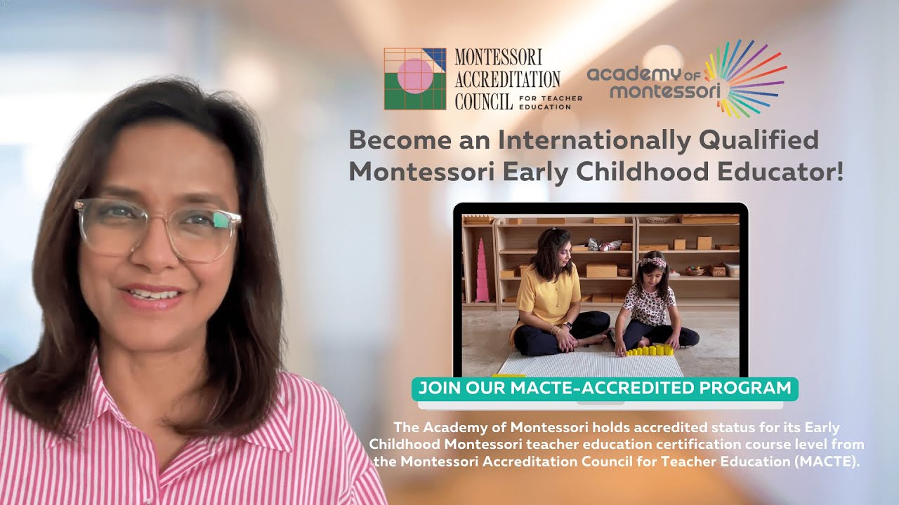 AOM's MACTE accreditation for Montessori Teacher Education Program (2.5