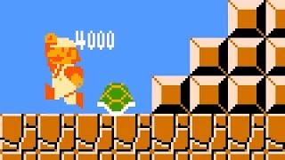 SMB 1-1: Getting 4000 Score from Shell Stomping