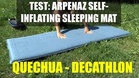 Test of: QUECHUA Arpenaz 300 self-inflating camping sleeping mat - DECATHLON