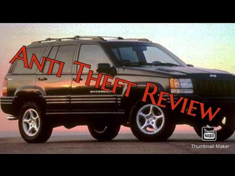 98 Jeep Grand Cherokee (ZJ) Anti Theft System review and tips - YouTube