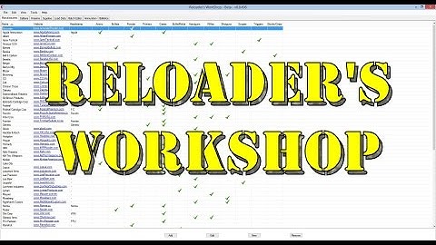 Reloaders WorkShop Tutorial - Part 5 - Target Calculator