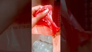 How to detach/cut garbage bag 🗑️🗑️#garbagebag #shorts #meesho #trending