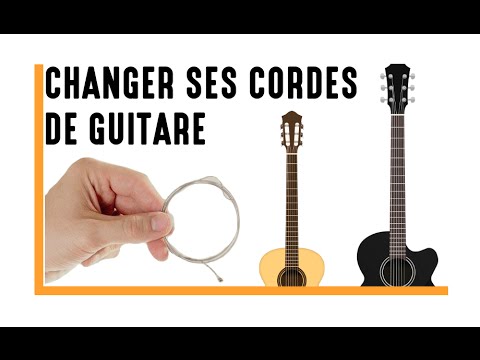 Guitare : des informations utiles pour changer les cordes de votre