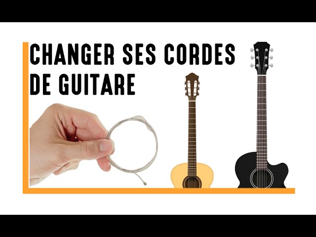 Comment changer les cordes d'une guitare classique - Methode de pro !