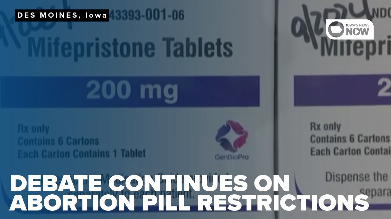 Iowa House weighs bill restricting mail-order abortion pills - YouTube
