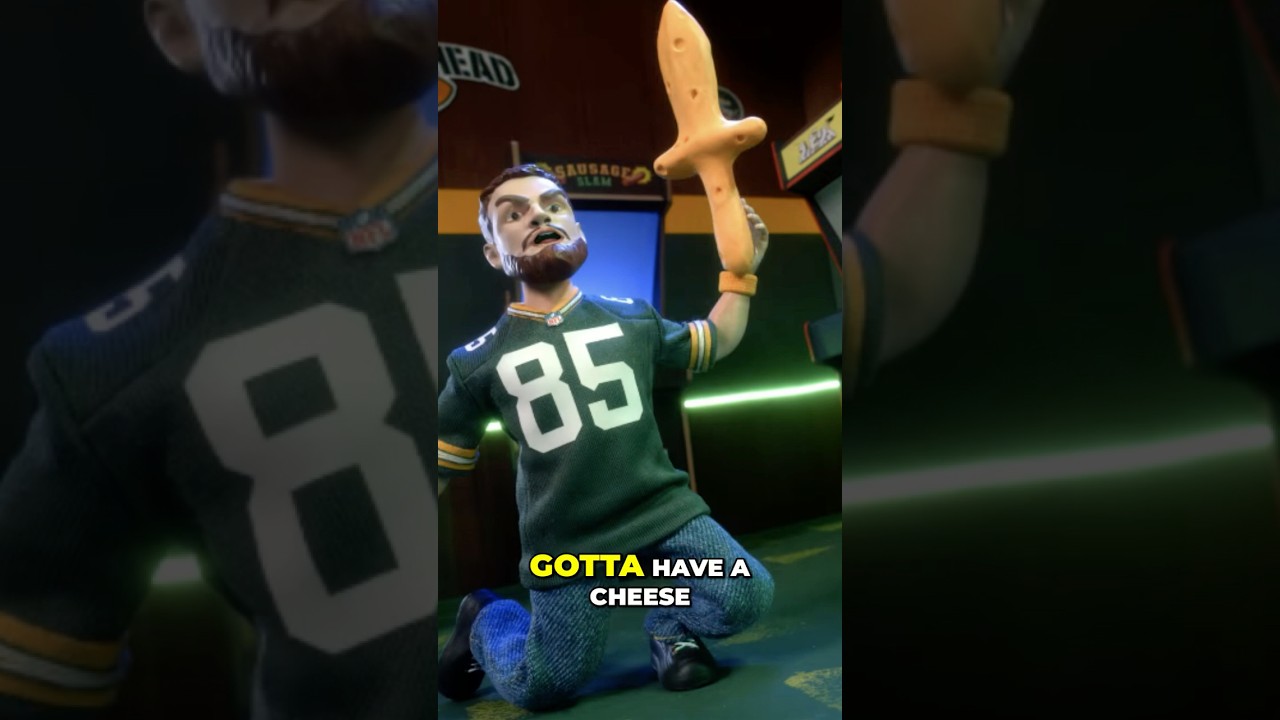 Packers Cheese Dagger TD Celebration Is A Must Packers Cheese Dagger TD Celebration Is A Must
