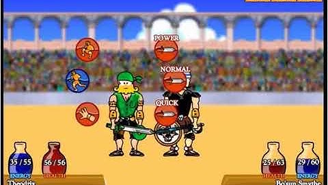 Swords and Sandals: Gladiator Walkthrough part 3 Champion # 2 Bo