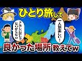 【地理/地学】ひとり旅に最適な都道府県TOPランキング【神回】