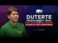 Impeachment court nagsasagawa ng session | NewsWatch Live