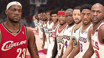 I Put The 100 Greatest NBA Players In A 1v1 Tournament