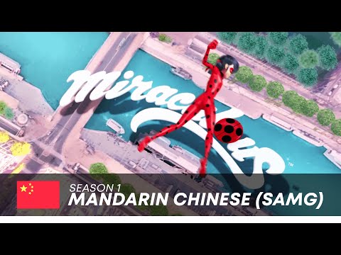   MIRACULOUS SEASON 1 Opening Mandarin Chinese SAMG 瓢虫雷迪 HD