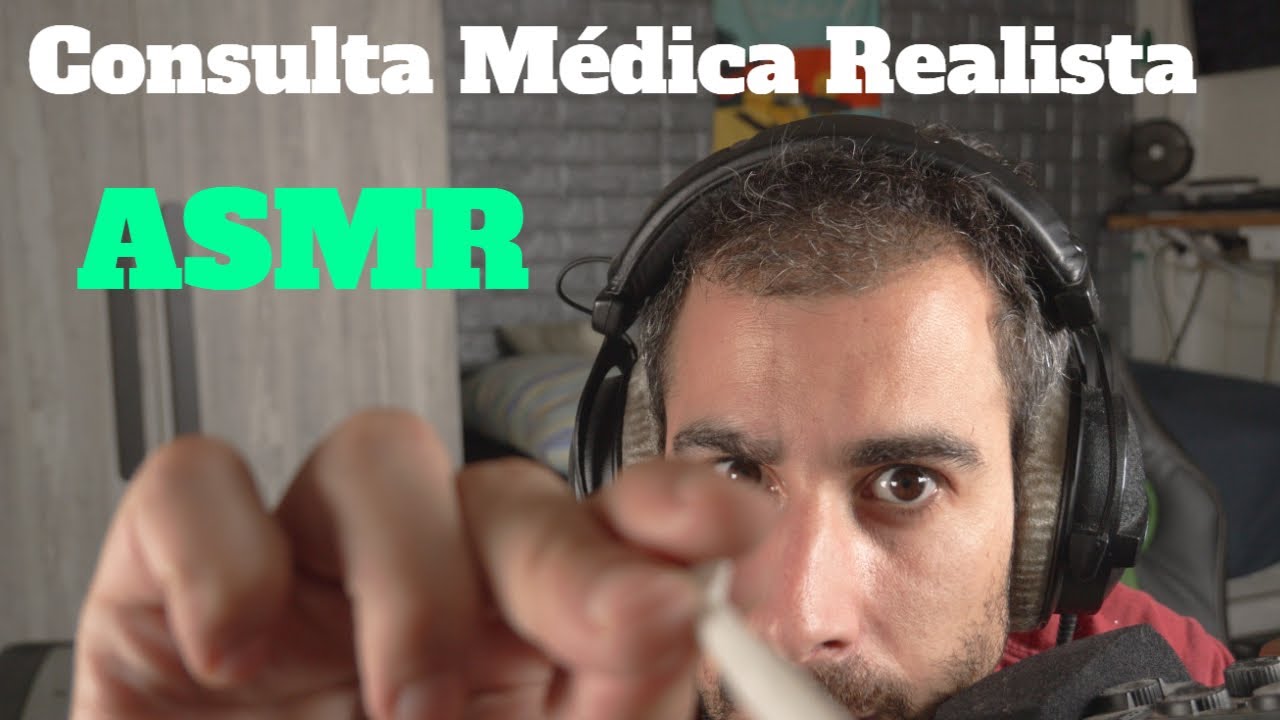ASMR Consulta Médica Realista: Examen de Labios Hinchados, Roleplay Médico y Sonidos Relajantes