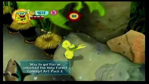SpongeBob SquarePants Truth or Square 100% Walkthrough Part 4