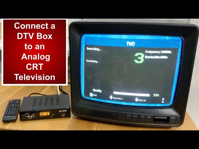  How to Use an Antenna and TV Streaming Services If You  Have an Old Tube TV