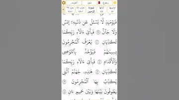 سوره الرحمن رقم 55 القسم 5 