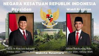 Indonesia Raya: Presiden (1945-2024), Wakil Presiden (1945-2024), dan Perdana Menteri (1945-1967) RI