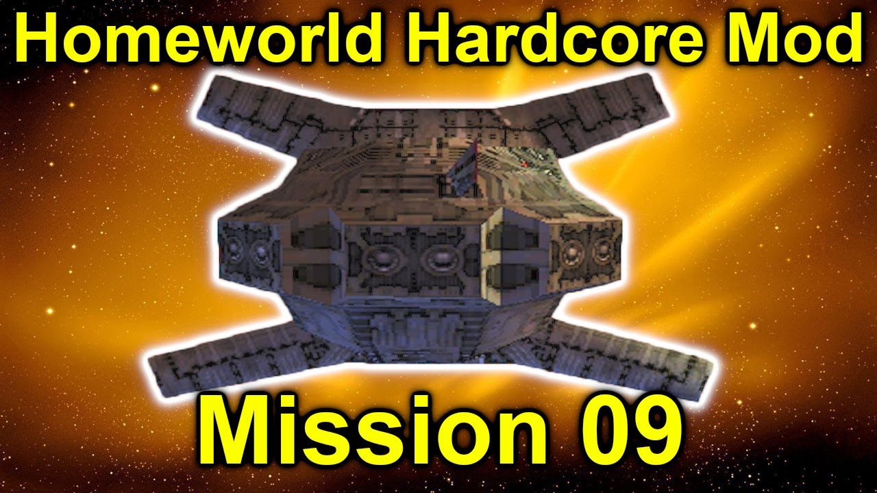 Discovering an Alein Ship! | Homeworld Hardcore Mod | Mission 9