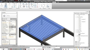شرح كيفية رسم سقف Hollow Blocks و عمل (cross section-cloud-callout) برنامج ريفت إنشائى فيديو (11)