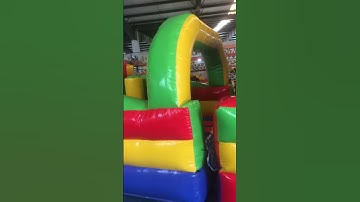 Giant Inflatable Obstacle Course