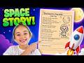 Elementary Reading Comprehension 🚀 Space Story for Kids | Jake's Moon Trip Passage