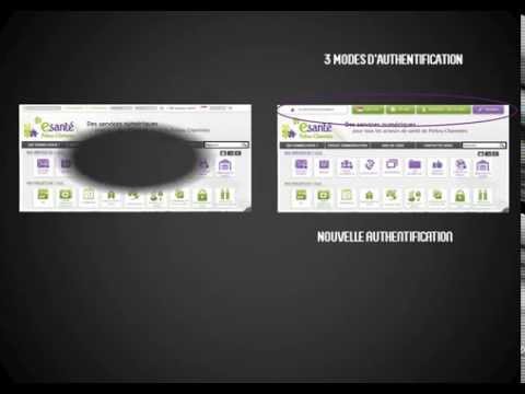 Nouvelle authentification sur le portail Esanté