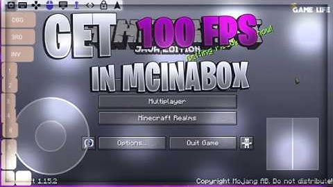 MCinabox Lag Fix (Minecraft Java On Android)