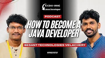How I Became a Java Developer in 2025 | Real Talk with B.E (ECE) Graduate | Besant Technologies