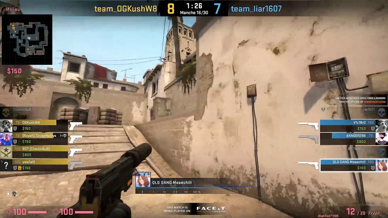 CSGO Clutch 1v4 YouTube